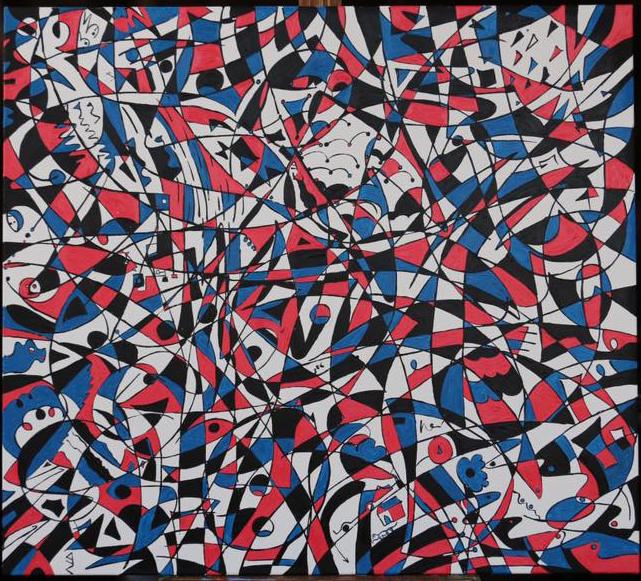 abstract paintings marcel schreur