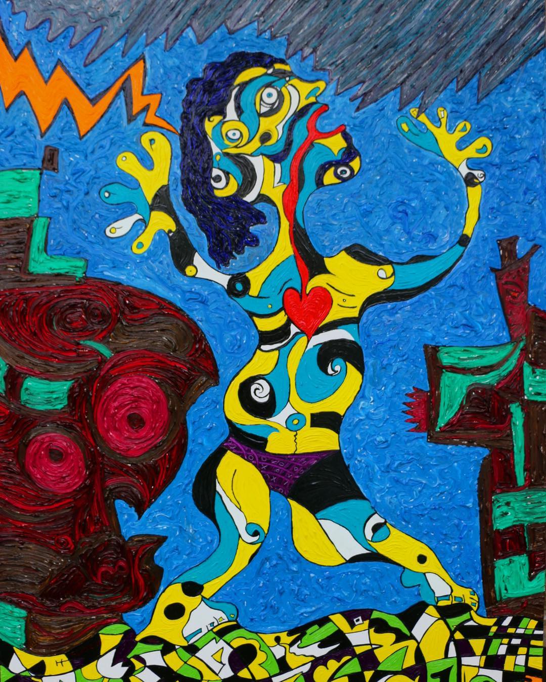 contemporary paintings marcel schreur